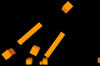 3D CSS3 Blocks