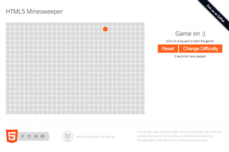 HTML5 Minesweeper
