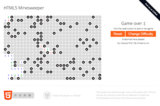 HTML5 Minesweeper